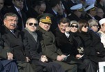 Başbakan Ahmet Davutoğlu ile Gençlik ve Spor Bakanı Akif Çağatay Kılıç, 18 Mart Şehitleri Anma Günü ve Çanakkale Deniz Zaferi’nin 100.yılı Törenleri'ne katıldı.