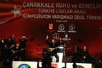 Cumhurbaşkanı Recep Tayyip Erdoğan ile Gençlik ve Spor Bakanı Akif Çağatay Kılıç, Birlik Vakfı tarafından düzenlenen “Çanakkale Ruhu ve Gençlik” konulu kompozisyon yarışması ödül törenine katıldı.