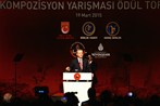 Cumhurbaşkanı Recep Tayyip Erdoğan ile Gençlik ve Spor Bakanı Akif Çağatay Kılıç, Birlik Vakfı tarafından düzenlenen “Çanakkale Ruhu ve Gençlik” konulu kompozisyon yarışması ödül törenine katıldı.