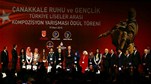 Cumhurbaşkanı Recep Tayyip Erdoğan ile Gençlik ve Spor Bakanı Akif Çağatay Kılıç, Birlik Vakfı tarafından düzenlenen “Çanakkale Ruhu ve Gençlik” konulu kompozisyon yarışması ödül törenine katıldı.