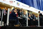 Gençlik ve Spor Bakanı Akif Çağatay Kılıç, Sinan Erdem Spor Salonu'nda düzenlenen 50. Avrupa Büyükler Karate Şampiyonası'nı izledi.