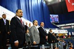 Gençlik ve Spor Bakanı Akif Çağatay Kılıç, Sinan Erdem Spor Salonu'nda düzenlenen 50. Avrupa Büyükler Karate Şampiyonası'nı izledi.