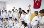 Gençlik ve Spor Bakanı Akif Çağatay Kılıç, “Benim Okulum Benim Spor Kulübüm'' projesi çerçevesinde Pursaklar Medine İmam Hatip Ortaokulu'nu ziyaret etti.