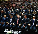 Cumhurbaşkanı Recep Tayyip Erdoğan ile Gençlik ve Spor Bakanı Akif Çağatay Kılıç, ATO Congresium'da düzenlenen Türkiye Pazarcılar, Meyveciler ve Sebzeciler Federasyonu Üyeleri ile toplantıya katıldı.