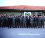 GENÇLİK VE SPOR BAKANI AKİF ÇAĞATAY KILIÇ 4.ANA JET ÜS KOMUTANLIĞINDA HATIRA FOTOĞRAFI ÇEKİLDİ