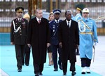 Cumhurbaşkanı Recep Tayyip Erdoğan ile Gençlik ve Spor Bakanı Akif Çağatay Kılıç, Fildişi Sahili Cumhuriyeti ile gençlik ve spor alanında işbirliği anlaşması imza törenine katıldı.