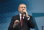 Cumhurbaşkanı Recep Tayyip Erdoğan ile Gençlik ve Spor Bakanı Akif Çağatay Kılıç, Karabük'de düzenlenen toplu açılış törenine katıldı.