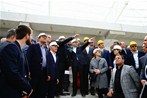 Gençlik ve Spor Bakanı Akif Çağatay Kılıç, Samsun Spor yöneticileri ve oyuncularıyla birlikte Tekkeköy’de inşaatı süren Samsun Stadyumunda inceleme yaptı.