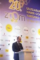 Gençlik ve Spor Bakanı Akif Çağatay Kılıç, Türkiye Haber Kameramanları Derneği'nin düzenlediği 20. Zoom Ödül Töreni'ne katıldı.
