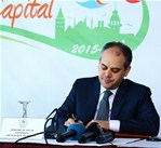 Gençlik ve Spor Bakanı AKif Çağatay Kılıç, İstanbul Müslüman Dünyası Gençlik Başkenti Protokolü imza törenine katıldı.