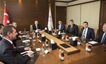 Gençlik ve Spor Bakanı Akif Çağatay Kılıç, Çanakkale Milletvekili ve İlçe Belediye Başkanları Heyetini kabul etti.