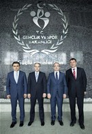 Gençlik ve Spor Bakanı Akif Çağatay Kılıç, Çanakkale Milletvekili ve İlçe Belediye Başkanları Heyetini kabul etti.