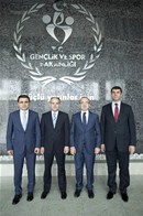 Gençlik ve Spor Bakanı Akif Çağatay Kılıç, Çanakkale Milletvekili ve İlçe Belediye Başkanları Heyetini kabul etti.