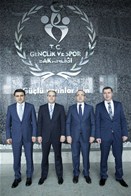 Gençlik ve Spor Bakanı Akif Çağatay Kılıç, Çanakkale Milletvekili ve İlçe Belediye Başkanları Heyetini kabul etti.