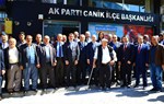Gençlik ve Spor Bakanı Akif Çağatay Kılıç, Samsun Ak Parti Canik İlçe Başkanlığı'nı ziyaret etti.