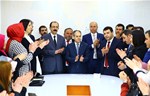 Gençlik ve Spor Bakanı Akif Çağatay Kılıç, Samsun Ak Parti Tekkeköy İlçe Başkanlığı'nı ziyaret etti.