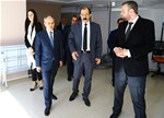 Gençlik ve Spor Bakanı Akif Çağatay Kılıç, Ak Parti Samsun Seçim Koordinasyon Merkezi'ni ziyaret ederek incelemelerde bulundu.