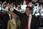 Başbakan Ahmet Davutoğlu ile Gençlik ve Spor Bakanı Akif Çağatay Kılıç, Ak Parti 25. Dönem Milletvekili Aday Tanıtım Toplantısı'na katıldı.