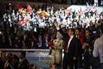 Başbakan Ahmet Davutoğlu ile Gençlik ve Spor Bakanı Akif Çağatay Kılıç, Ak Parti 25. Dönem Milletvekili Aday Tanıtım Toplantısı'na katıldı.