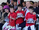 Cumhurbaşkanı Recep Tayyip Erdoğan ile Gençlik ve Spor Bakanı Akif Çağatay Kılıç, Kocaeli Bilim Merkezi ile Yapımı Tamamlanan Tesis ve Projelerin Toplu Açılış Törenine katıldı.