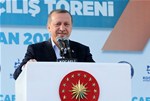 Cumhurbaşkanı Recep Tayyip Erdoğan ile Gençlik ve Spor Bakanı Akif Çağatay Kılıç, Kocaeli Bilim Merkezi ile Yapımı Tamamlanan Tesis ve Projelerin Toplu Açılış Törenine katıldı.