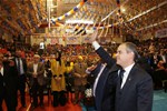 Gençlik ve Spor Bakanı Akif Çağatay Kılıç, Samsun Mustafa Dağıstanlı Spor Salonu'nda düzenlenen 2015 Genel Seçimi AK Parti Samsun Adayları Tanıtım Toplantısına katıldı.