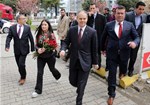 Gençlik ve Spor Bakanı Akif Çağatay Kılıç, Samsun esnafını ziyaret etti.