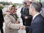 Gençlik ve Spor Bakanı Akif Çağatay Kılıç, Samsun esnafını ziyaret etti.