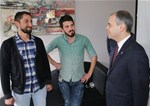 Gençlik ve Spor Bakanı Akif Çağatay Kılıç, Samsun esnafını ziyaret etti.