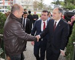 Gençlik ve Spor Bakanı Akif Çağatay Kılıç, Samsun esnafını ziyaret etti.