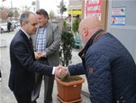 Gençlik ve Spor Bakanı Akif Çağatay Kılıç, Samsun esnafını ziyaret etti.
