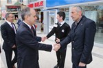 Gençlik ve Spor Bakanı Akif Çağatay Kılıç, Samsun esnafını ziyaret etti.