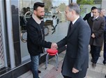 Gençlik ve Spor Bakanı Akif Çağatay Kılıç, Samsun esnafını ziyaret etti.