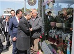 Gençlik ve Spor Bakanı Akif Çağatay Kılıç, Samsun esnafını ziyaret etti.