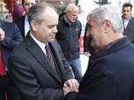 Gençlik ve Spor Bakanı Akif Çağatay Kılıç, Samsun esnafını ziyaret etti.