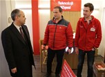 Gençlik ve Spor Bakanı Akif Çağatay Kılıç, Samsun esnafını ziyaret etti.