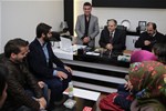 Gençlik ve Spor Bakanı Akif Çağatay Kılıç, Samsun'da üniversite okuyan gençlerle bir araya geldi.