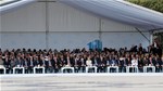 Cumhurbaşkanı Recep Tayyip Erdoğan ile Gençlik ve Spor Bakanı Akif Çağatay Kılıç, Çanakkale Kara Savaşlarının 100. Yıl Anma Törenleri'ne katıldı.