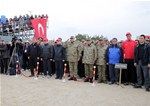 Gençlik ve Spor Bakanı Akif Çağatay Kılıç, Çanakkale Kara Savaşlarının 100. Yıl Anma Törenleri 57. Alay Vefa Yürüyüşü'ne katıldı.