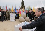Gençlik ve Spor Bakanı Akif Çağatay Kılıç, Çanakkale Kara Savaşlarının 100. Yıl Anma Törenleri 57. Alay Vefa Yürüyüşü'ne katıldı.