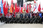 Gençlik ve Spor Bakanı Akif Çağatay Kılıç, Çanakkale Kara Savaşlarının 100. Yıl Anma Törenleri 57. Alay Vefa Yürüyüşü'ne katıldı.
