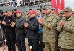 Gençlik ve Spor Bakanı Akif Çağatay Kılıç, Çanakkale Kara Savaşlarının 100. Yıl Anma Törenleri 57. Alay Vefa Yürüyüşü'ne katıldı.