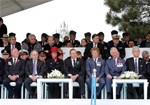 Gençlik ve Spor Bakanı Akif Çağatay Kılıç, Çanakkale Kara Savaşlarının 100. Yıl Anma Törenleri 57. Alay Şehitliği Töreni'ne katıldı.
