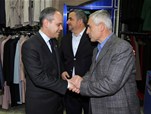 Gençlik ve Spor Bakanı Akif Çağatay Kılıç, Samsun Çarşamba İlçesi esnafını ziyaret etti.