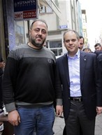 Gençlik ve Spor Bakanı Akif Çağatay Kılıç, Samsun İlkadım esnafını ziyaret etti.