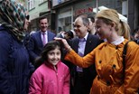 Gençlik ve Spor Bakanı Akif Çağatay Kılıç, Samsun İlkadım esnafını ziyaret etti.