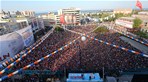 Başbakan Ahmet Davutoğlu ile Gençlik ve Spor Bakanı Akif Çağatay Kılıç, Ak Parti Samsun Mitingine katıldı.