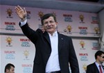 Başbakan Ahmet Davutoğlu ile Gençlik ve Spor Bakanı Akif Çağatay Kılıç, Ak Parti Samsun Mitingine katıldı.
