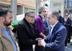 Gençlik ve Spor Bakanı Akif Çağatay Kılıç, Samsun Kuyumcular Odası Başkanı Tevfik Sönmez'in babası merhum Mehmet Sönmez'in cenaze törenine katıldı.