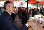 Gençlik ve Spor Bakanı Akif Çağatay Kılıç, Samsun Alaçam Hıdırellez Şenlikleri'ne katıldı.